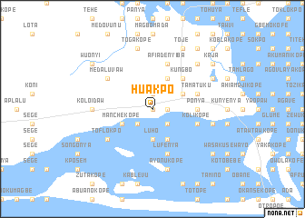 map of Huakpo