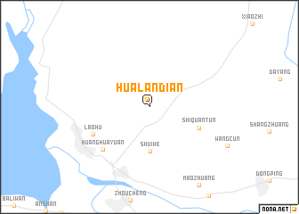 map of Hualandian