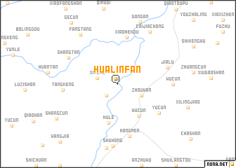 map of Hualinfan