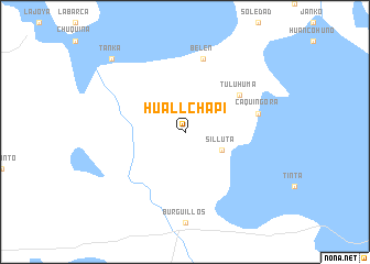 map of Huallchapi