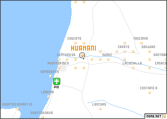 map of Huamani