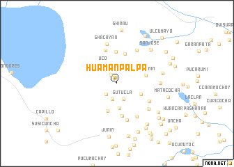 map of Huamanpalpa