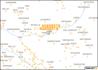 map of Huananta