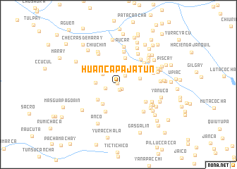 map of Huancapajatún