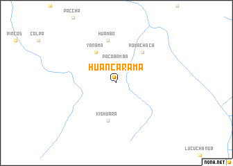 map of Huancarama