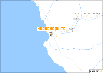 map of Huanchaquito