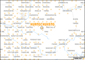 map of Huang-chu-k\