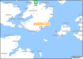 map of Huangcuo