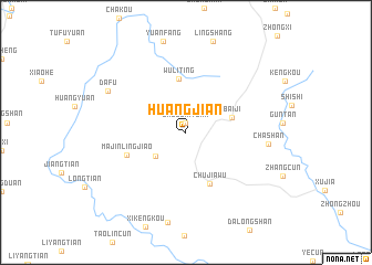 map of Huangjian