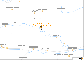 map of Huangjiupu