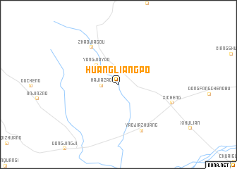 map of Huangliangpo