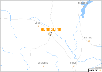 map of Huanglian
