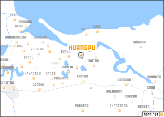 map of Huangpu