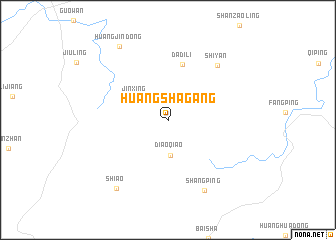 map of Huangshagang