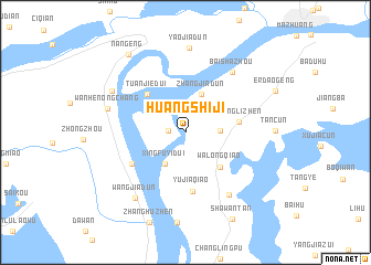 map of Huangshiji