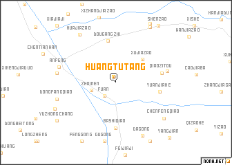 map of Huangtutang