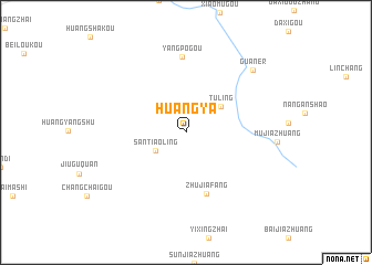 map of Huangya