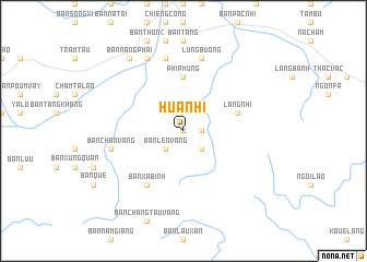 map of Hua Nhi