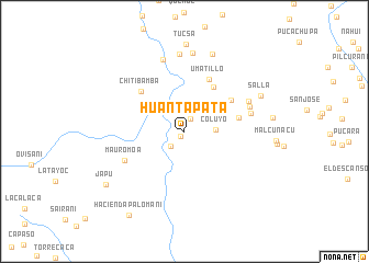 map of Huantapata