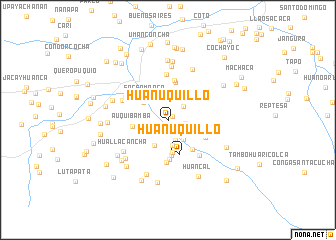map of Huanuquilló