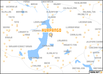 map of Huapango