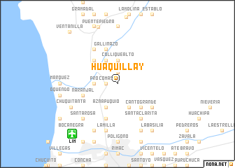 map of Huaquillay