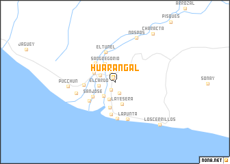 map of Huarangal