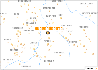 map of Huarango Pata