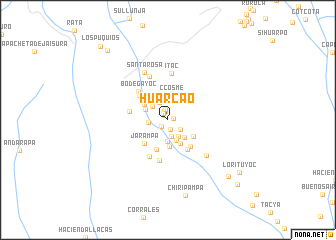map of Huarcao