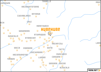 map of Huarhuar