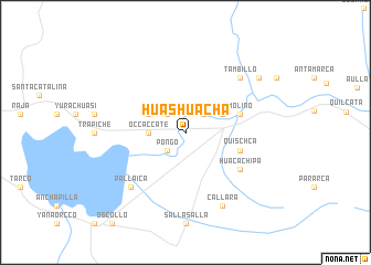 map of Huashuacha