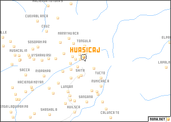 map of Huasicaj