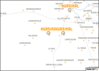 map of Huasimal