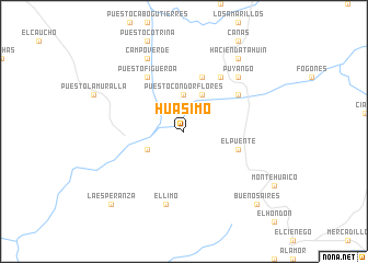 map of Huásimo