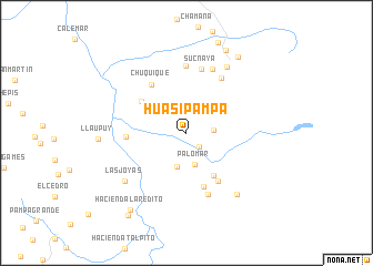 map of Huasipampa