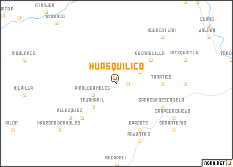 map of Huasquilico