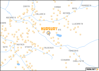 map of Huasuay