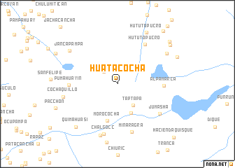 map of Huatacocha