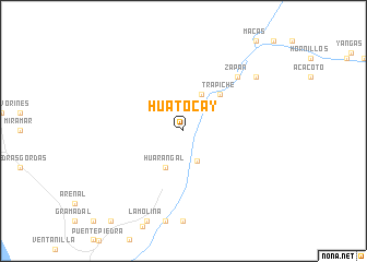 map of Huatocay