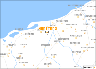 map of Huattapo