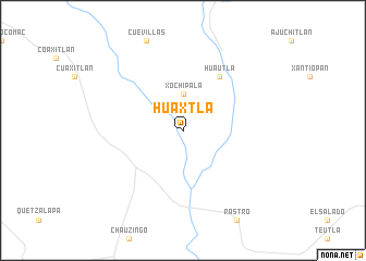 map of Huaxtla