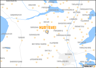 map of Huayewei
