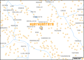 map of Huayhuantaya