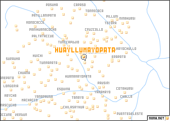 map of Huayllumayopata