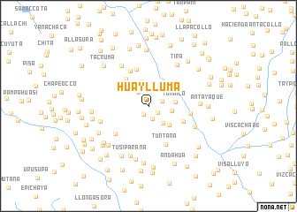 map of Huaylluma