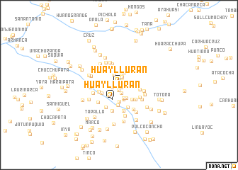 map of Huaylluran