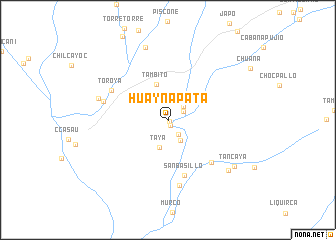 map of Huaynapata