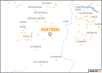map of Huayobal