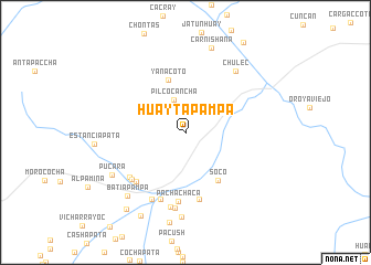 map of Huayta Pampa