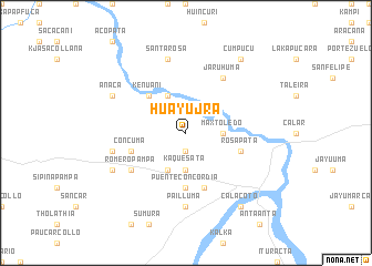 map of Huayujra